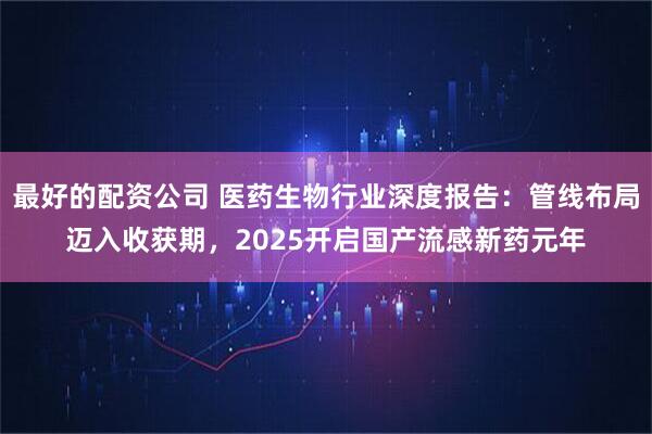 最好的配资公司 医药生物行业深度报告：管线布局迈入收获期，2025开启国产流感新药元年